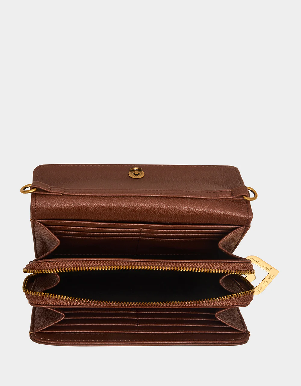 BAKING SPIRITS BRIGHT WALLET ON CHAIN BROWN - Image 6