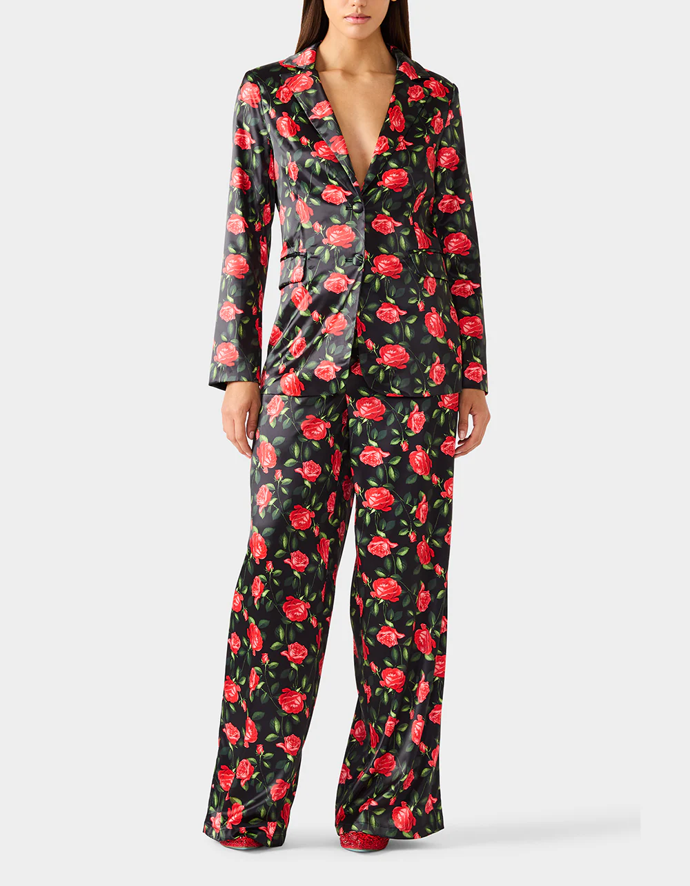 POWER BLOOM BLAZER BLACK - Image 3