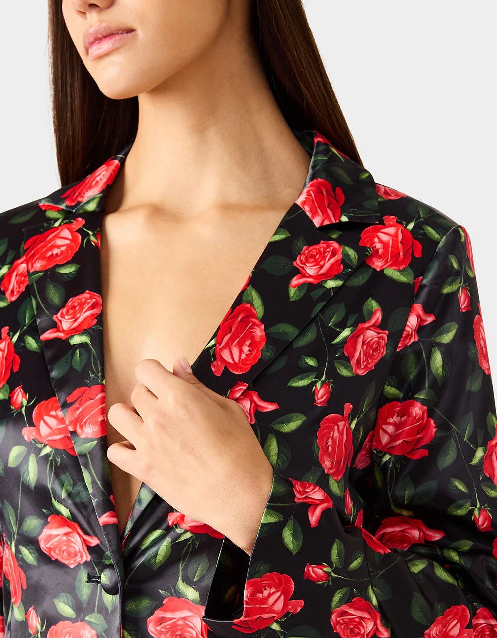 POWER BLOOM BLAZER BLACK - Image 5