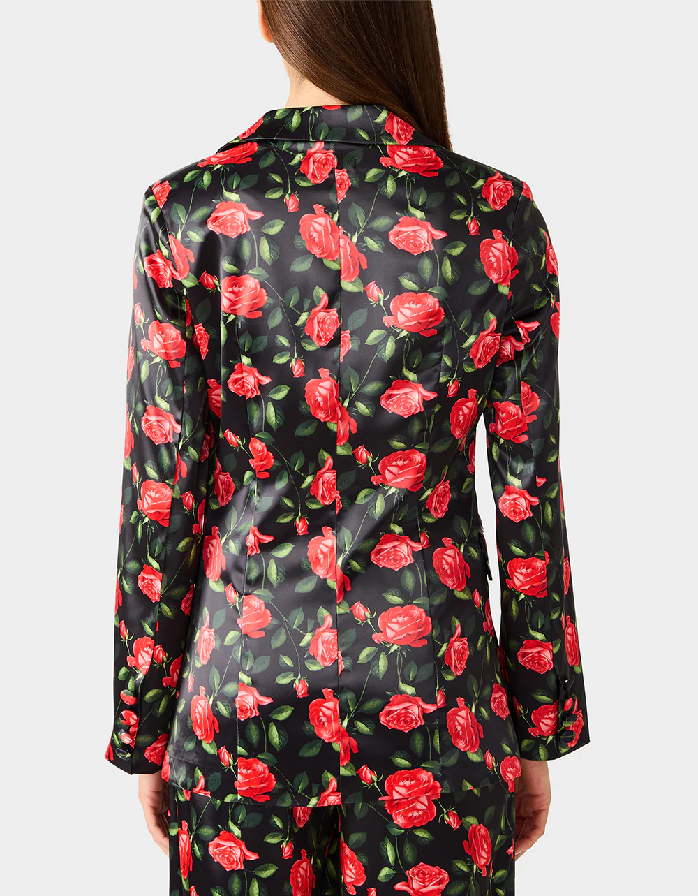 POWER BLOOM BLAZER BLACK