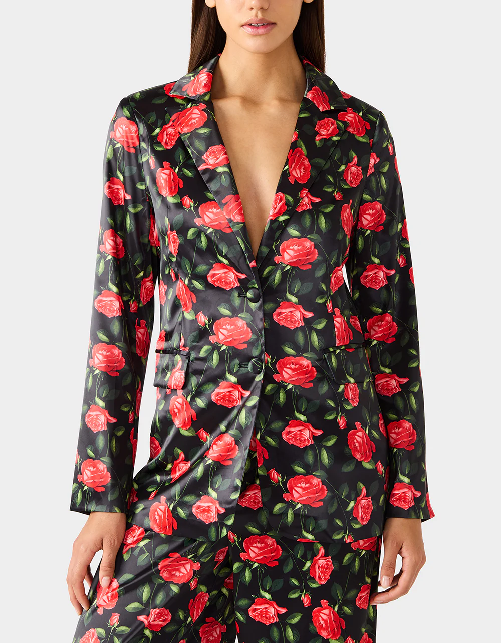 POWER BLOOM BLAZER BLACK - Image 4